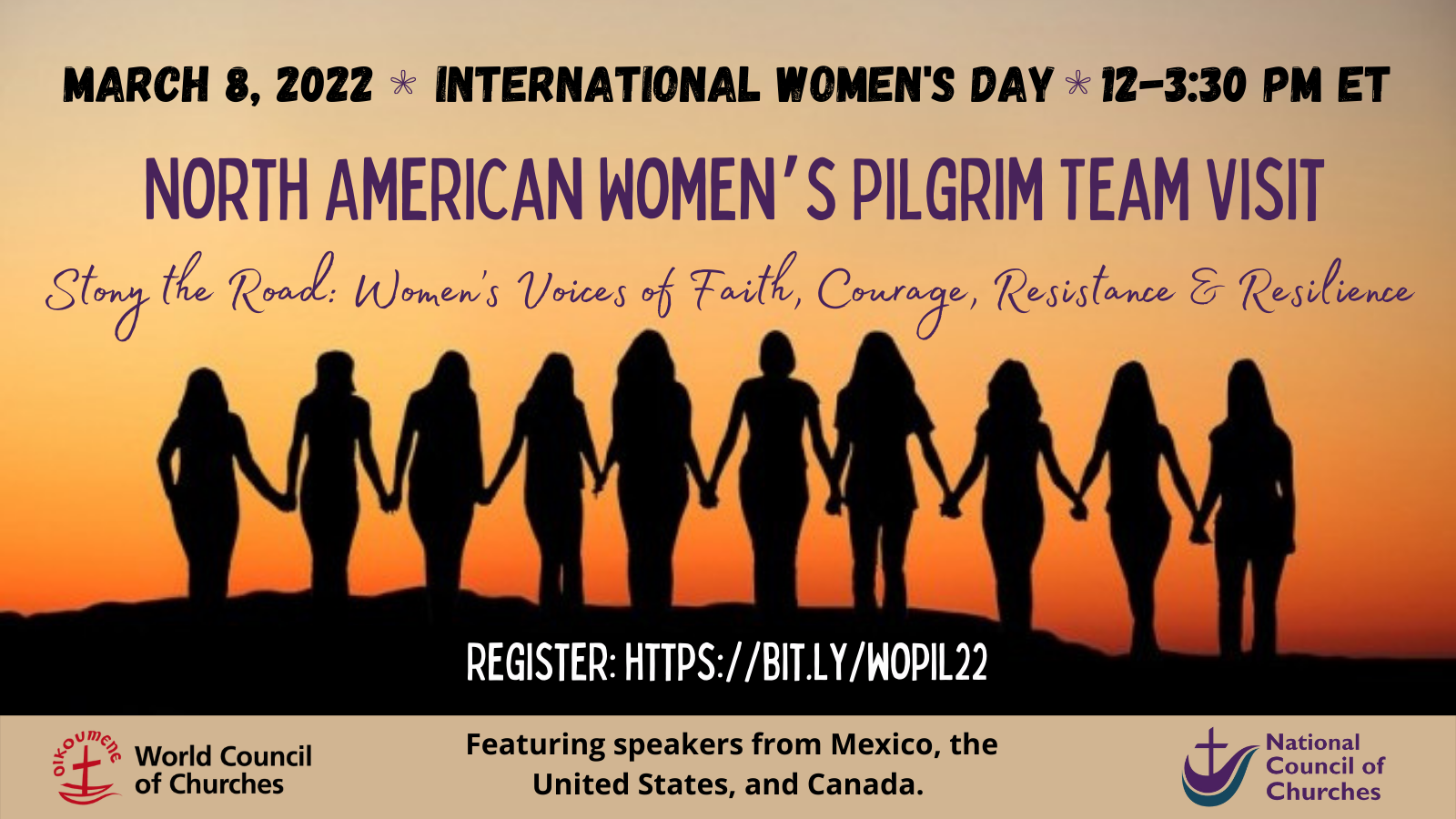 Women's Pilgrim Visit on International Women's Day